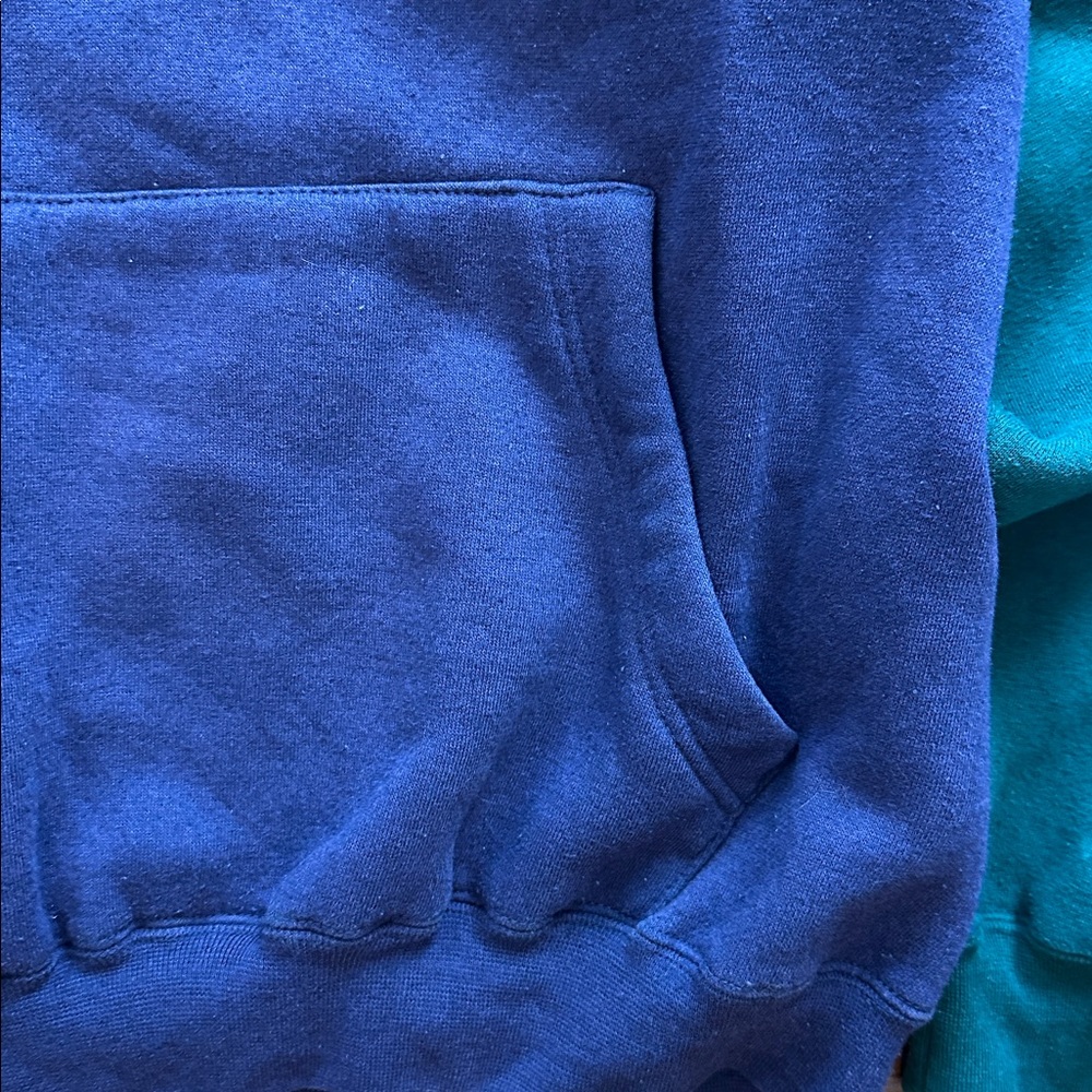 Vtg Towncraft collegiate striped hoodie - Picture 3 of 4